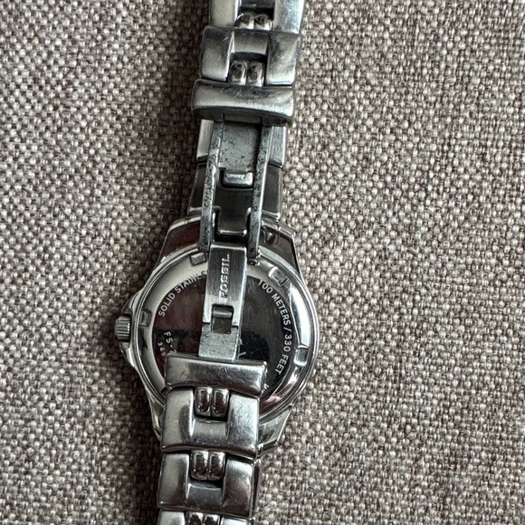 Fossil Stainless Steel Women's Watch with White Dial - Picture 4 of 5